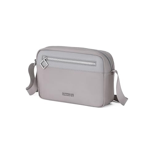 American Tourister Paisley Joy | 3 Ltrs | 1 Compartment | Adjustable Strap | Crossbody Bag | 1 Year International Warranty | Charcoal Grey