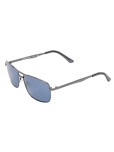 Skechers Men Aviator Grey Polarized Sunglasses, Large
