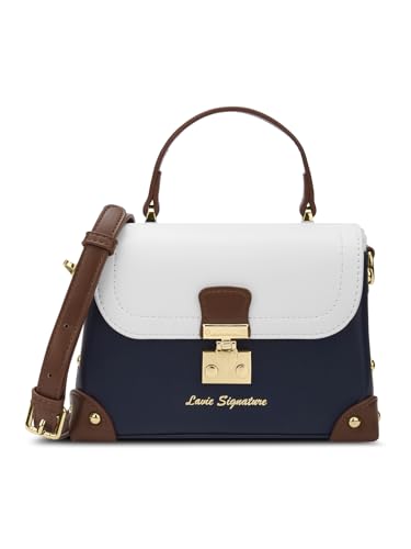 Lavie Signature Women's Beaufort Flap Satchel Bag | Satchel Handbag for Work | Ladies Purse | Stylish Shoulder Bag | Gift for Women