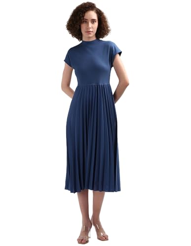 Tommy Hilfiger Womens Blue Color Dress XS