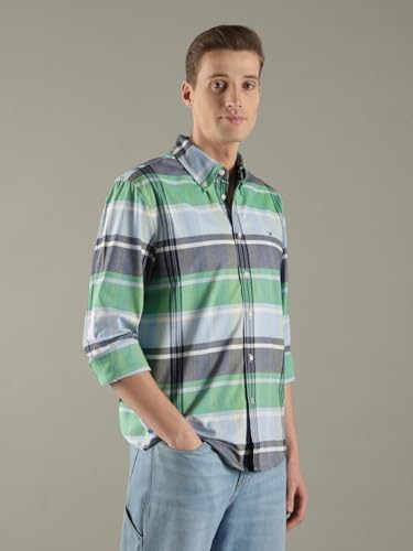 Checks Regular Fit Cotton Shirt