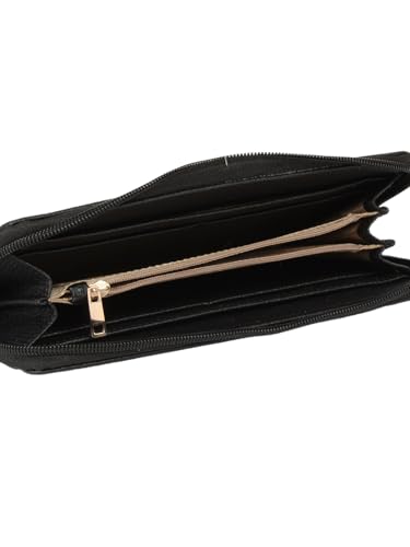 Carlton London Women Wallet,Black,Free Size