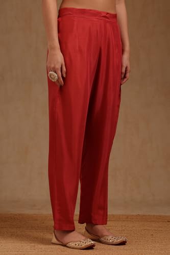 Soch Womens Tissue Woven Designs Suit Set With Cutdana