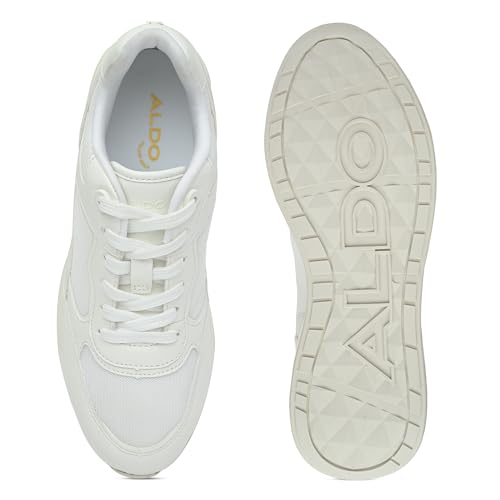 Aldo AMELISSAA-IN100 Ladies White Flat Sneakers