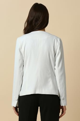 Allen Solly Women's Blazer (AHBZWRGHG92393_White