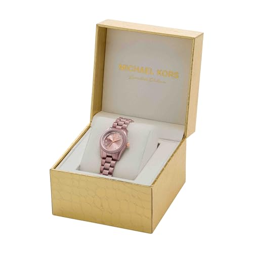 Michael Kors Lexington Pink Quartz Stainless Steel Watch MK7518LE