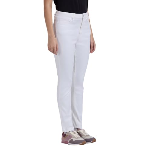 Pepe Jeans Women's Skinny Jeans (PL204991P578_White