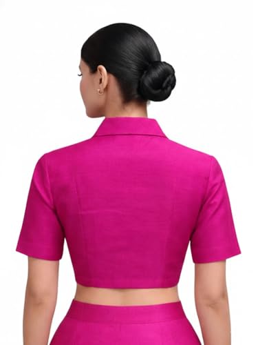 Thevasa Women's Divine Collar Blouse