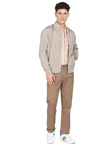 U.S. POLO ASSN. Men's Trench Coat (USJCK0175_Stone_M)