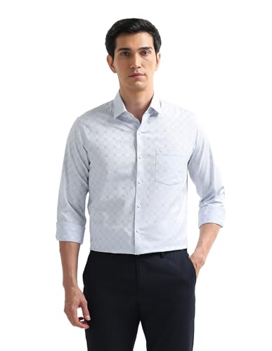 Arrow Blue Formal Shirt_ARAEOSH2979_38