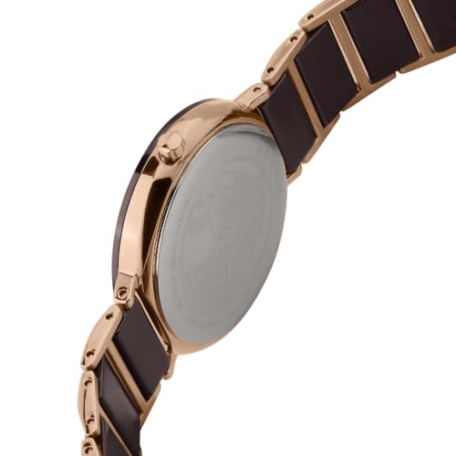 BERING Round Analog Brown Dial Women Watch - 11435-762-I | Bering Watches