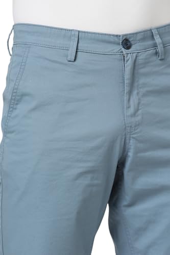 Van Heusen Men's Bermuda Shorts (VSSRURGFZ20759_Light Blue