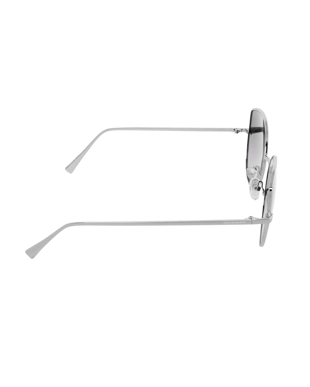 Giordano Women's Cat Eye Polarized UV Protected Sunglasses, 60 Mm, Black