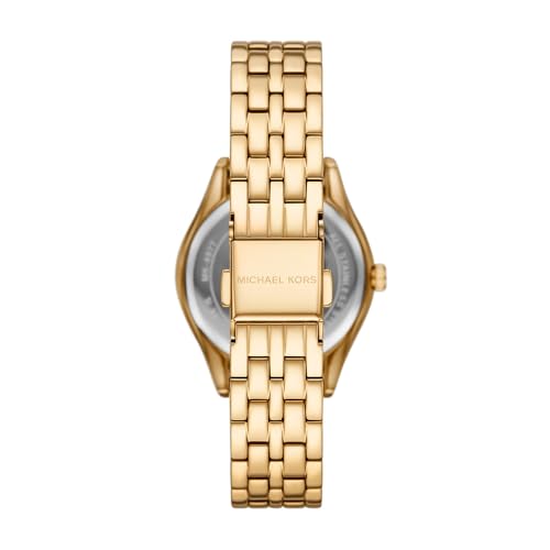 Michael Kors Harlowe Gold Quartz Stainless Steel Watch MK4974SET