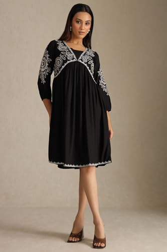 Soch Women's Rayon Maxi Dress (FWA5KU61433