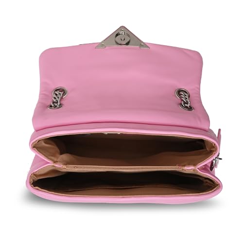 Aldo SOFTPUFF Pink Womens Cross Body Bag