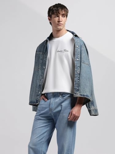 Solid Relaxed Fit Cotton T Shirt