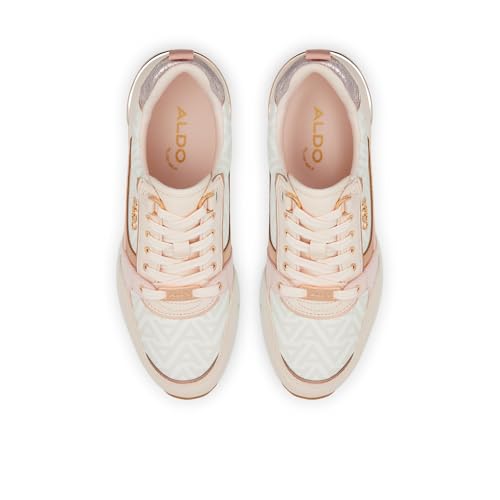 Aldo Womens CAROTERIEL-IN680 Ladies Light Pink Wedge Sneakers, 2 UK