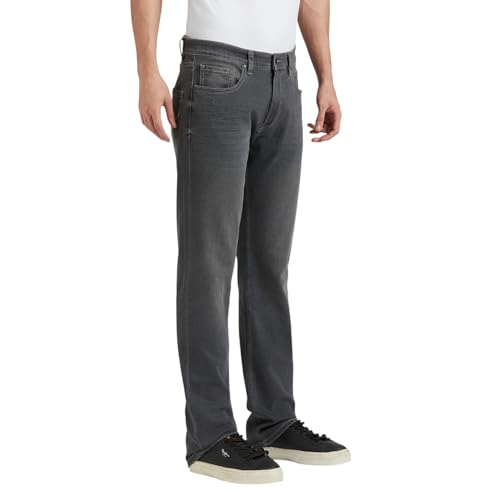 Pepe Jeans Men's Regular Jeans (PM208166Q013_Black Used