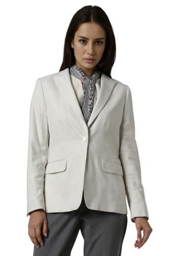 Van Heusen Women's Blazer (VWBZFRGFG30095_Grey