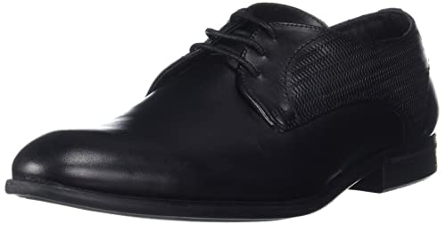 Bata Mens Joey Derby Black Sneaker - 6 UK (8246634)