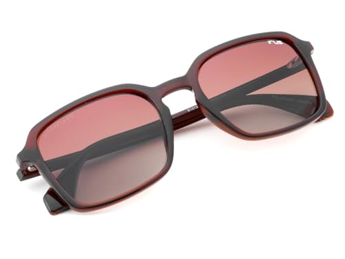 IRUS Men Square sunglasses | 100% UV protection and polarized | Small Size | Brown Polarized Tri Acetate Cellulose lens
