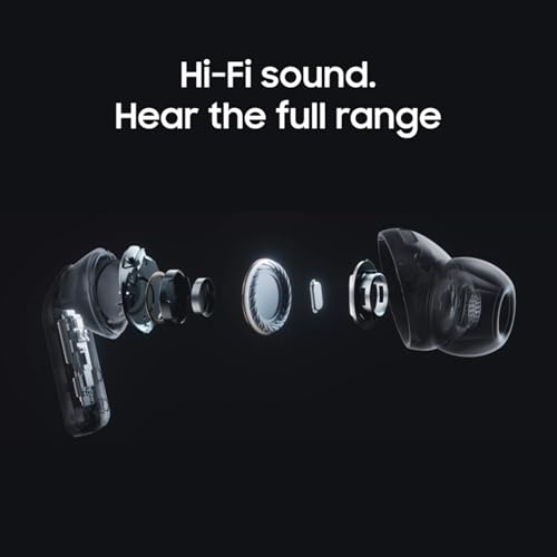 Samsung Galaxy Buds4 Pro (Black) in-Ear Wireless Earbuds with Hi-Fi Audio | Adaptive ANC 2.0 and EQ 2.0 | 2-Way Speaker | 360-Audio | Voice Detect | Live Translation | Head Gesture | IP57