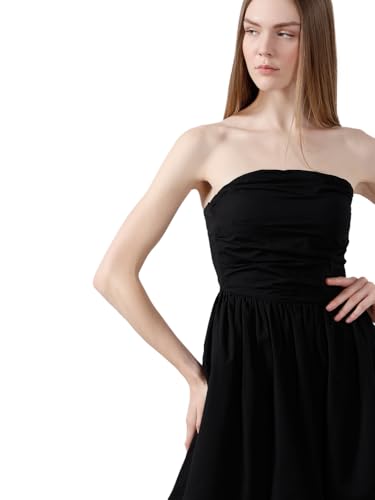 VERO MODA Women A-Line Black Dress