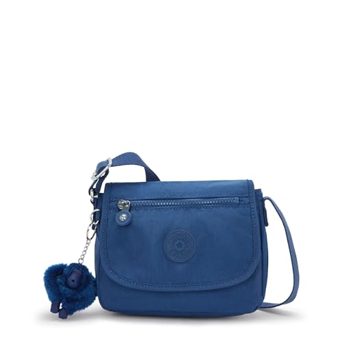 Kipling Sabian Printed Crossbody Mini Bag, Casual Blue, 7.75"L x 6"H x 3.25"D, Kipling Women's Sabian U Crossbody Bag