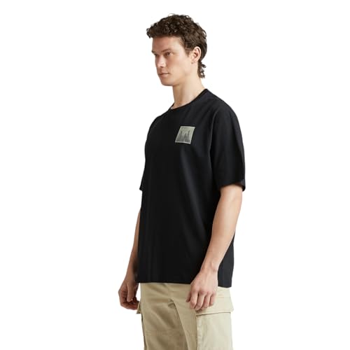 Pepe Jeans Men's Oversized Fit T-Shirt (PM509808_Black