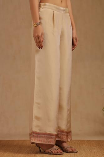 Soch Women's Tissue Salwar Suit Set (EWA5CD22270_Beige