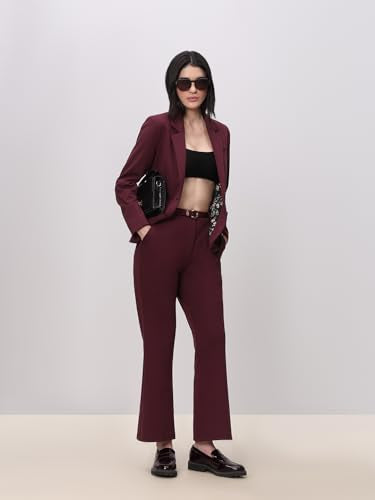 VERO MODA Womens Straight Fit Pants