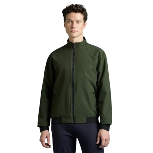 Pepe Jeans Men's Trench Coat (PM403148_Olive Green