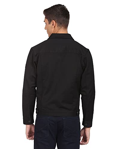 Arrow Men's Polyester Regular Jacket (ANAEJK4614_Olive_Medium)
