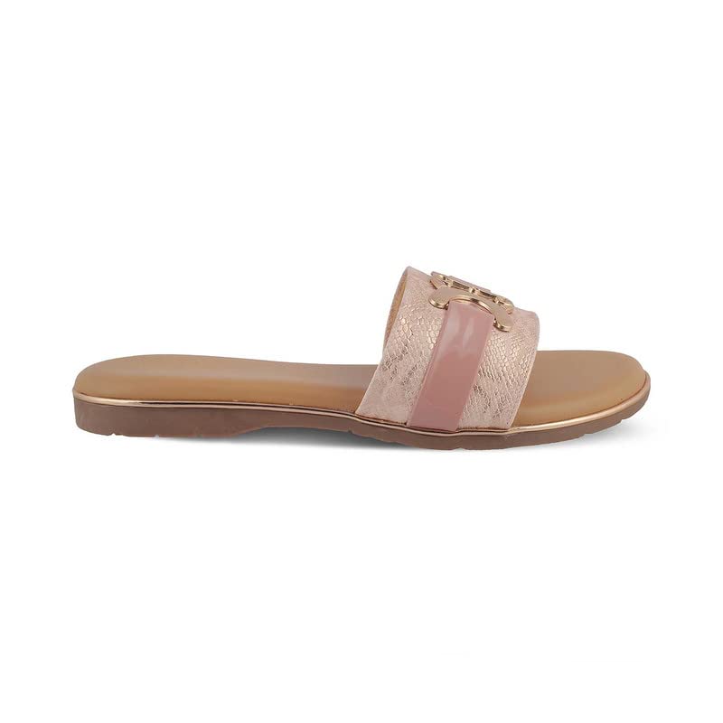 tresmode 239-JOY CHAMPAGN SMART CASUAL FLATS EU/36 UK/3