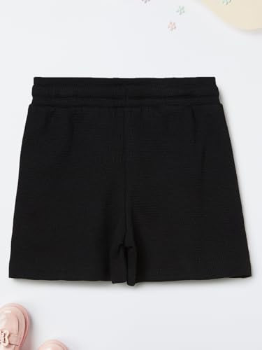 Max Girl's Bermuda Shorts (S225CKSH03_Black