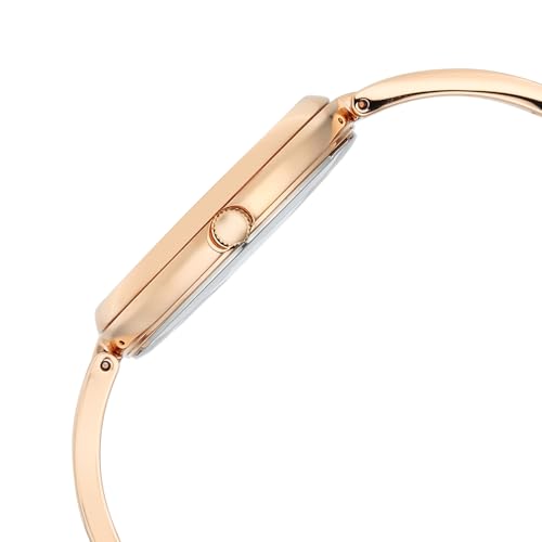Titan Raga Power Pearls 2.0 with Quartz Analog Mother of Pearl Dial Rose Gold Brass Strap Watch for Women - 95224WM02F