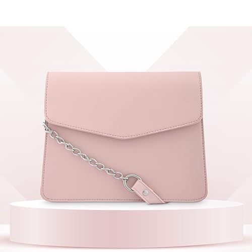 Fastrack Solid Structured Sling Bag For Women, Girls and Ladies
