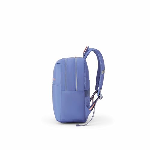 American Tourister Dona | 21 Ltrs | 2 Compartments | Bottle Pocket | Ergonomic Padded Back Panel & Shoulder Straps | High School Backpack | 1 Year International Warranty | Navy
