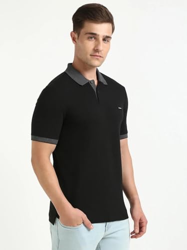 Calvin Klein Jeans Solid Slim-Fit Cotton T-Shirt