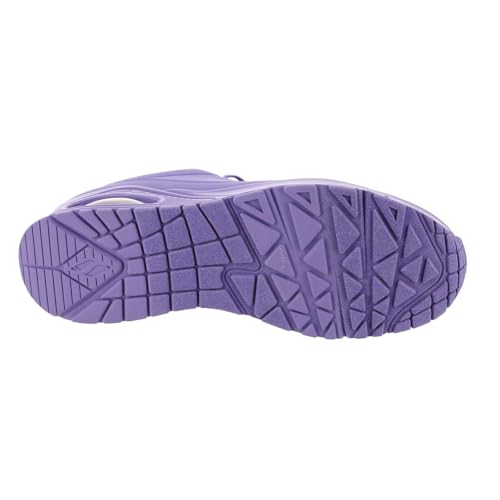 Skechers Women's Uno- Stand On Air Sneaker, Lilac, 8