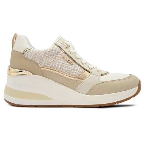 Aldo Womens CAROTERIEL-IN680 Ladies Light Pink Wedge Sneakers, 2 UK