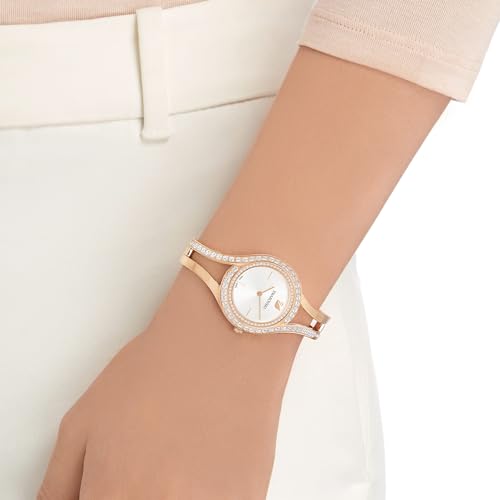 Swarovski Eternal Watch, Swiss Made, Crystal Bracelet, Rose Gold Tone, Rose Gold-Tone Finish