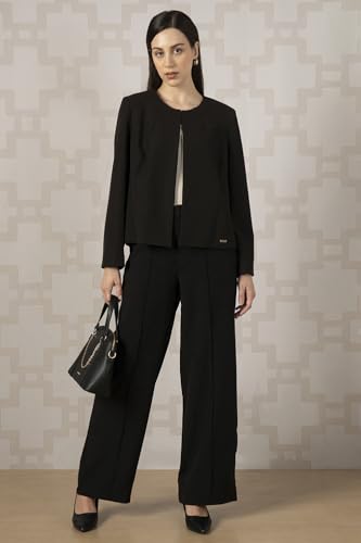 Van Heusen Women's Blazer (VWBZFRGFB54307_Black