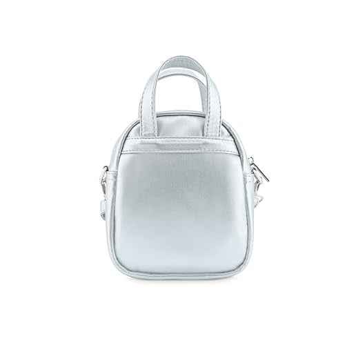 Fastrack Mini Metallic Sling | Faux-Leather Women's Handbags | Sling for Casual Carry