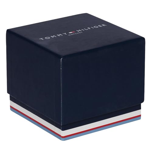 Tommy Hilfiger Quartz White Dial Grey Stainless Steel Strap Analog Watch for Women