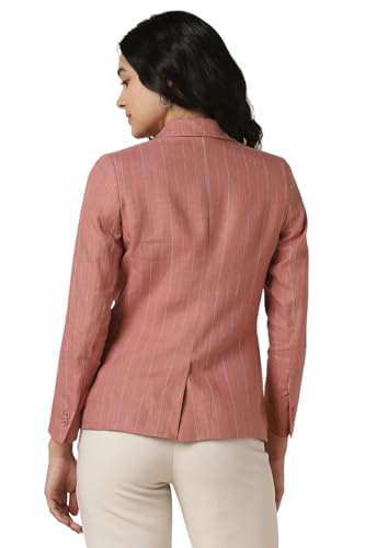 Allen Solly Women's Blazer (AHBZERGP041981_Pink