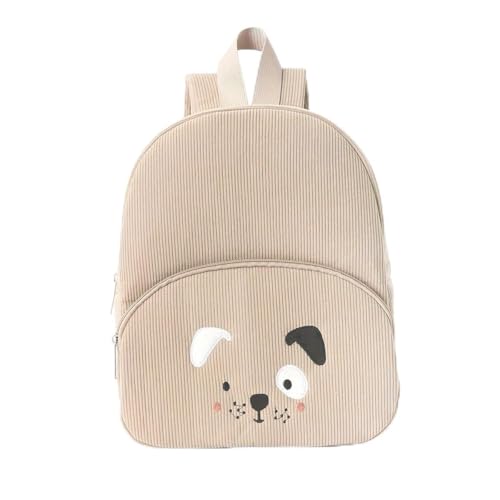 Mastyle® Cute Bear Backpack – Corduroy Primary School Student Schoolbag, Fashion Cartoon Plush Bag