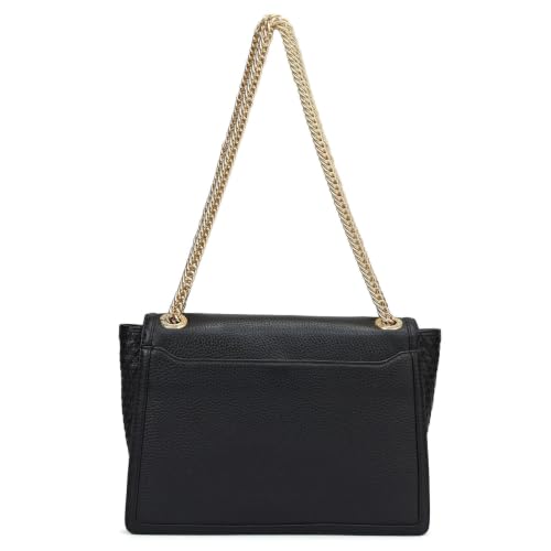 Da Milano Leather Shoulder Bag for Women - Caramel Brown (LB-00432B)