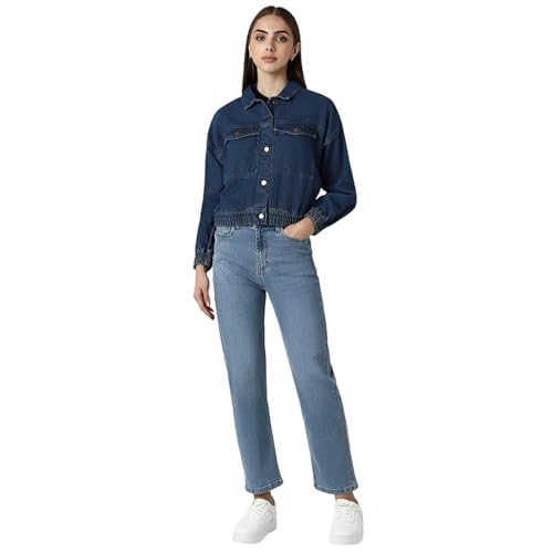 Van Heusen Women's A-Line Coat (VWJKFRGFV72991_Navy